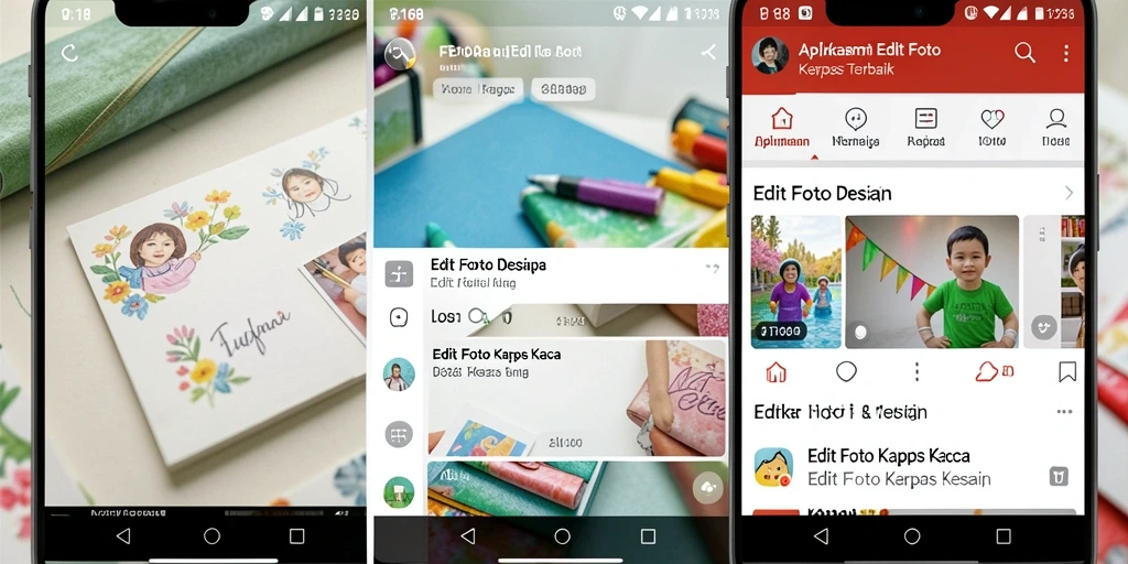 Antarmuka FB168 untuk pengeditan foto kertas kaca.
