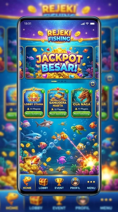 rejeki tampilan beranda